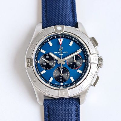 Breitling 44*15.2MM 300M Waterproof 7750 Movement Blue Watch